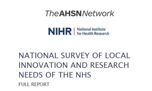 Survey reveals NHS research and innovation priorities