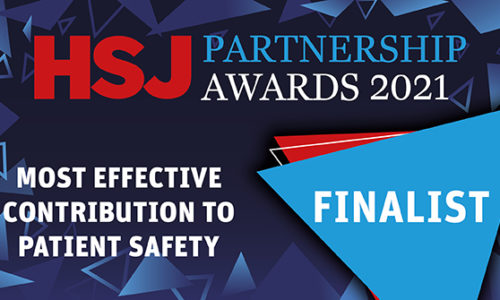 Proud to be shortlisted at the HSJ Partnership Awards