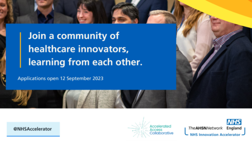 NHS Innovation Accelerator opens applications
