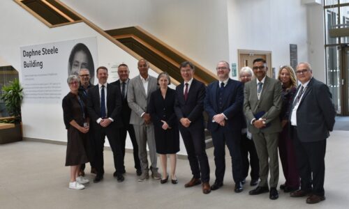 Visit by key government adviser Professor Lucy Chappell